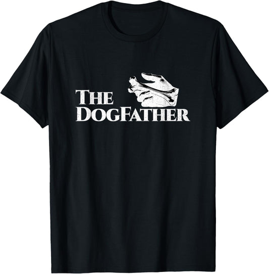 The DogFather Funny Dog Fur Dad Humor Father's Day Men T-Shirt