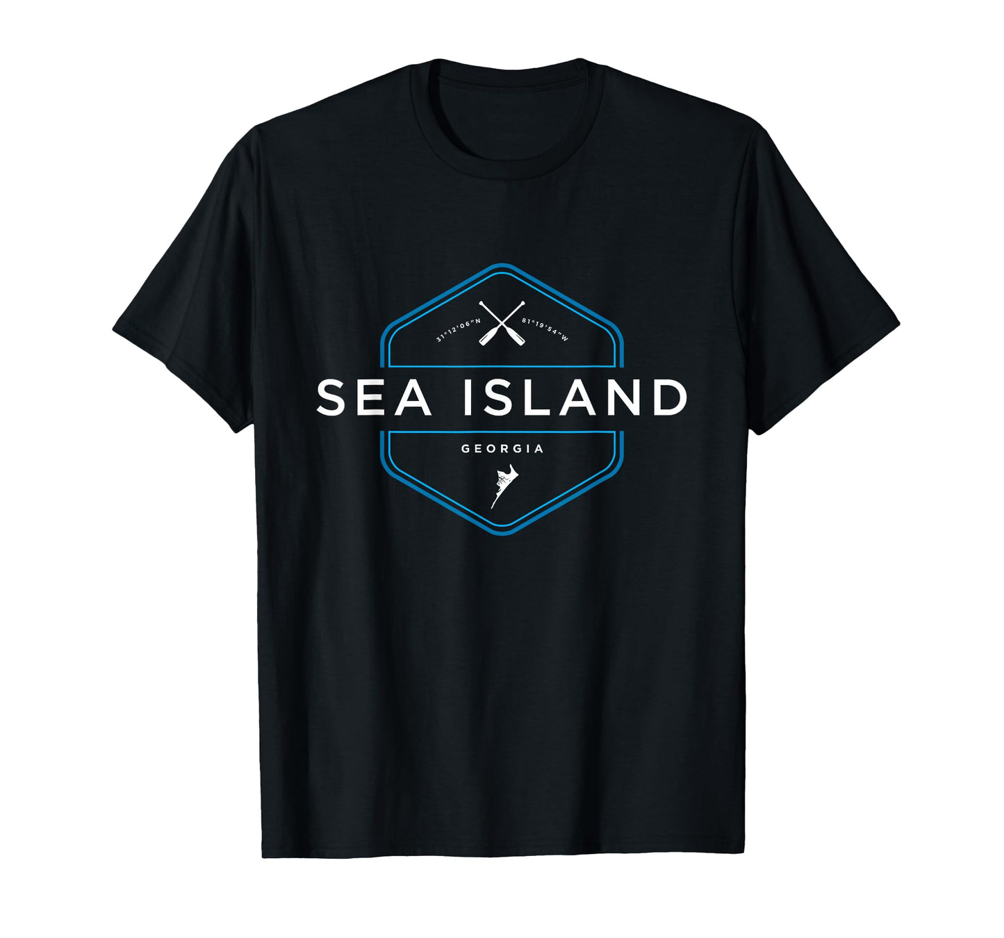 Sea Island Georgia Beach Graphic T-Shirt