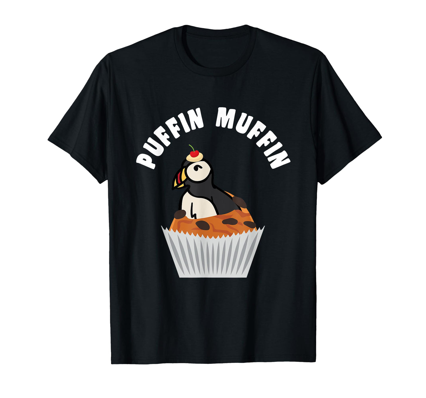 Iceland Puffin Muffin Puns Funny Seabird Lover Puffins Gift T-Shirt