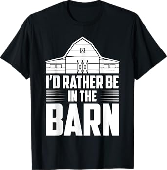 I’d rather be in the barn horse jockey lover derby game KY T-Shirt