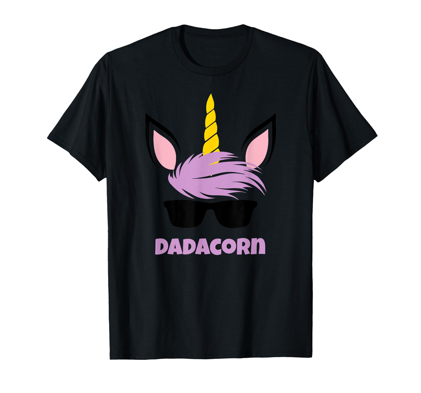 Dadacorn Unicorn Dad Funny Gift T-Shirt