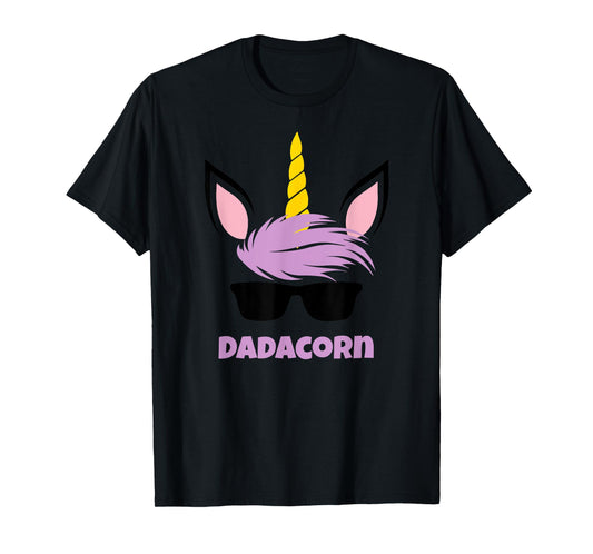 Dadacorn Unicorn Dad Funny Gift T-Shirt