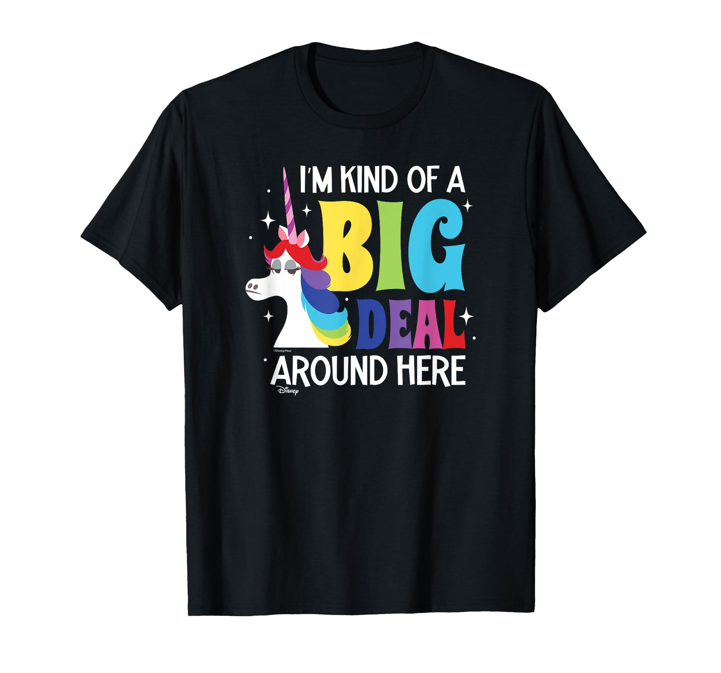 Inside Out - Rainbow Unicorn Kind Of A Big Deal Around Here T-Shirt
