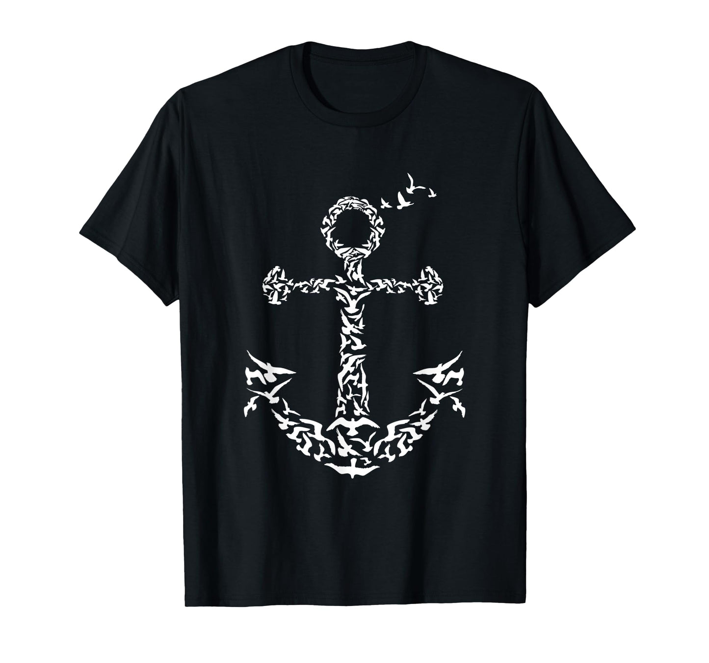 Anchor Birds Nautical Tshirt T-Shirt