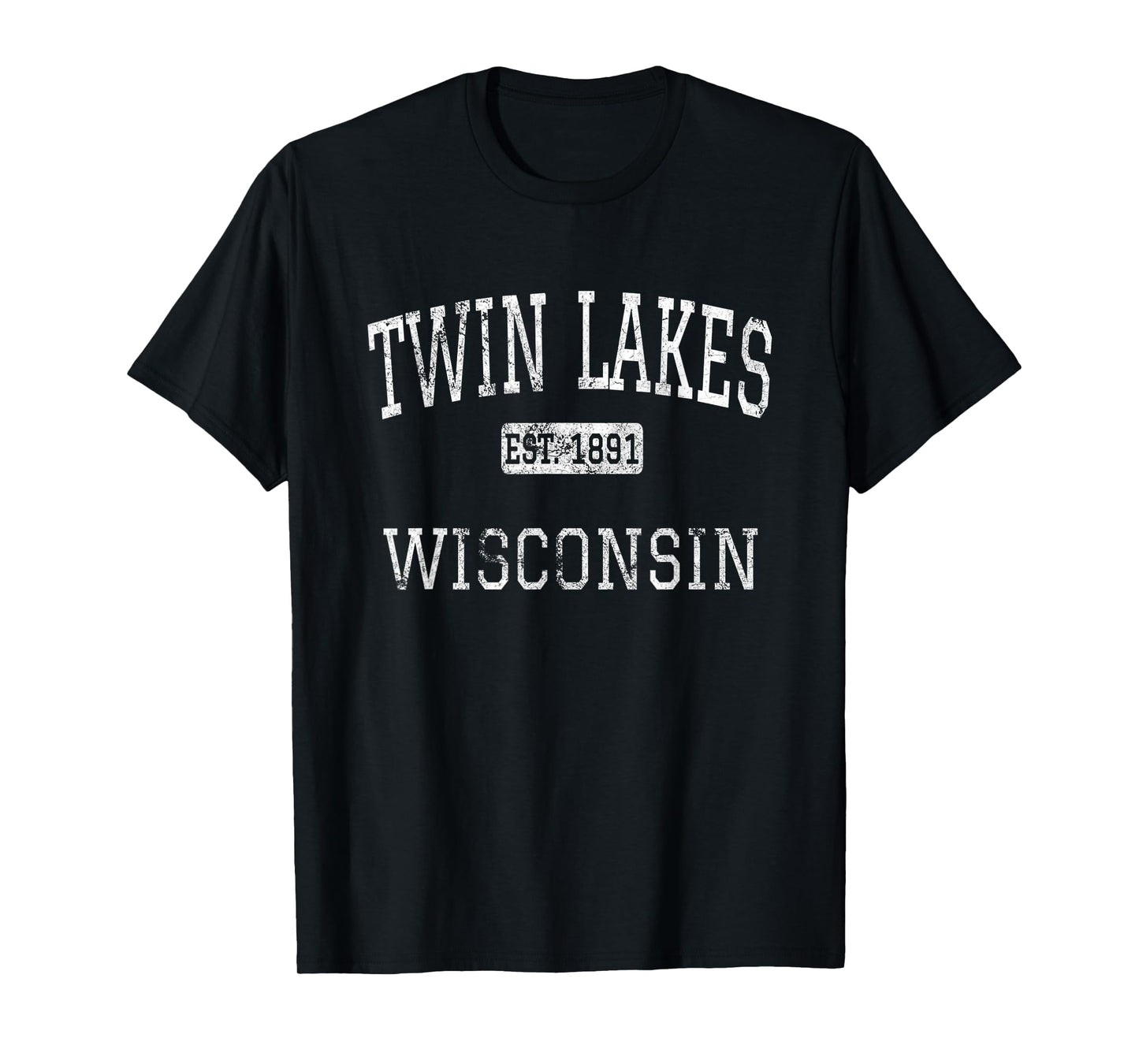 Twin Lakes Wisconsin WI Vintage T-Shirt