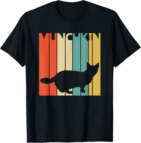Vintage Munchkin Cat T-Shirt