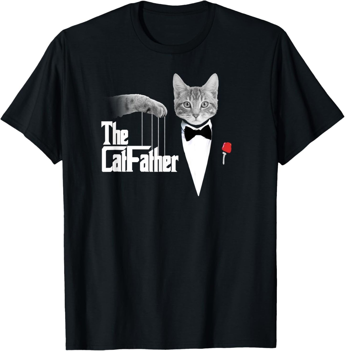The CatFather Funny Parody T-shirt T-Shirt