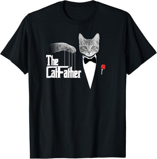 The CatFather Funny Parody T-shirt T-Shirt