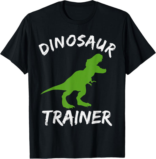 Dinosaur Trainer Lazy Halloween Costume T-rex Dino Boy Kids T-Shirt