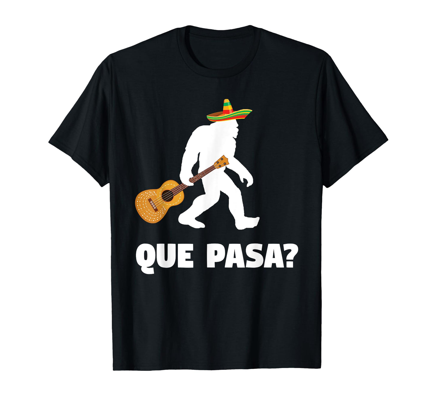 Bigfoot El Squatcho T Shirt Sasquatch Mexican Cinco de Mayo T-Shirt