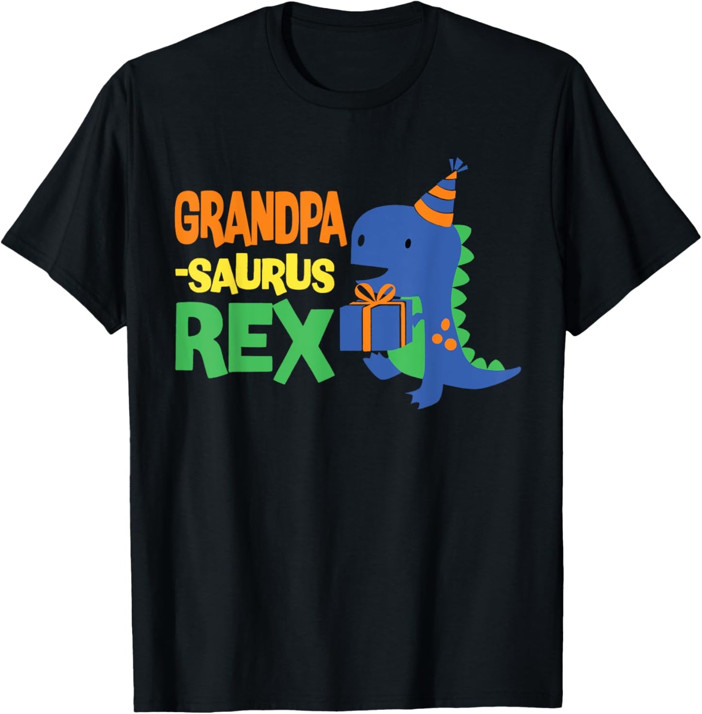 Grandpasaurus Shirt T Rex Family Matching Dinosaur Birthday T-Shirt