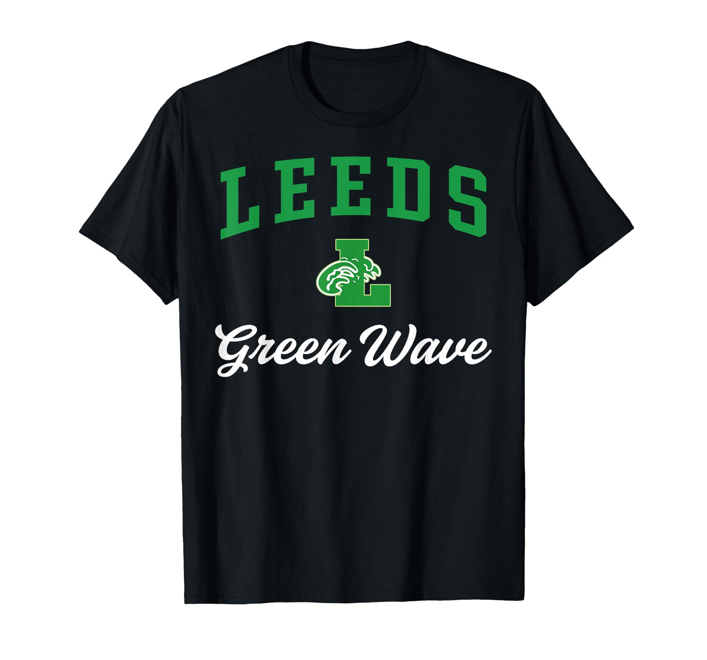 Leeds High School Green Wave T-Shirt C3 T-Shirt