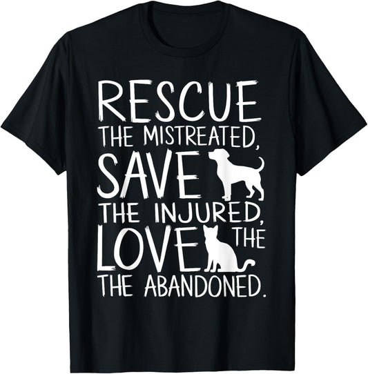 Animal Rescue Shirts Rescue Pet Shirt Animal Lover Shirt T-Shirt