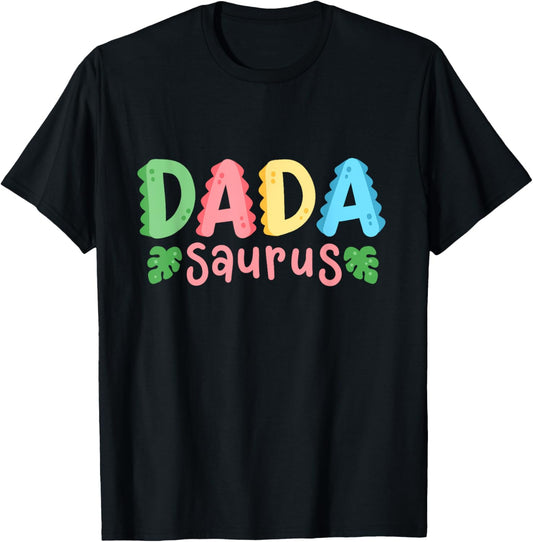 Dada Saurus Kids Dinosaur Birthday Party Family Matching T-Shirt
