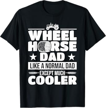 Farmer Wheel Horse Farming Tractor Gift T-Shirt
