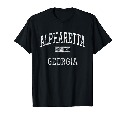 Alpharetta Georgia GA Vintage T-Shirt