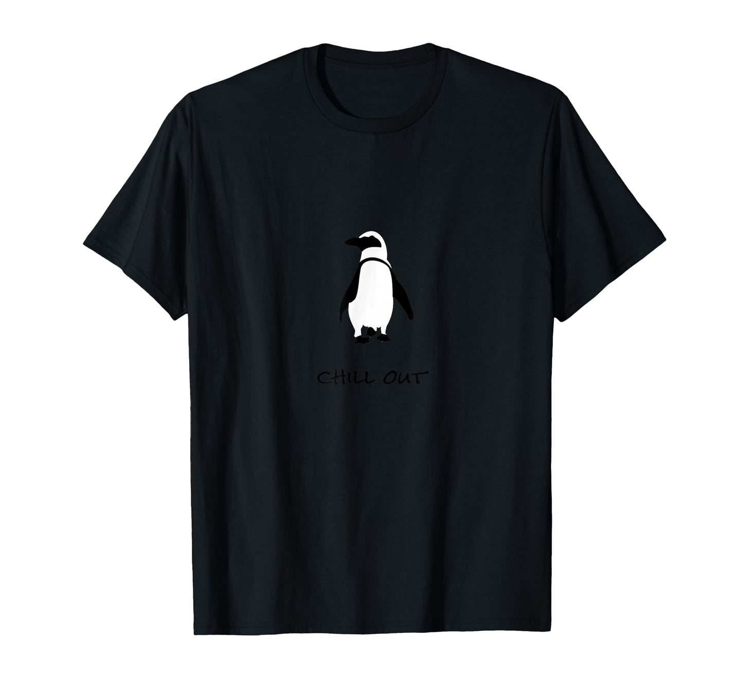 Funny Penguin Puns, CHILL OUT, Newmann Works, gift t-shirts T-Shirt