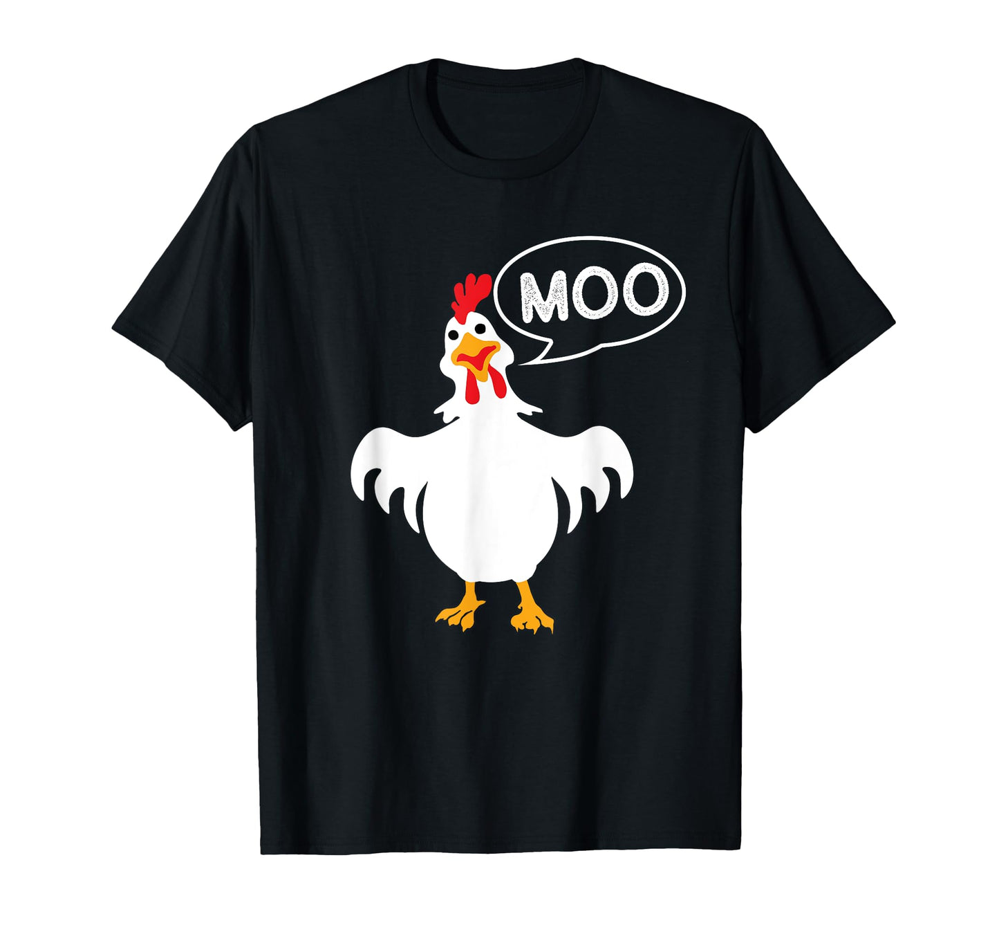 Moo - Chicken Lover Animal Farm Rancher Poultry Owner Farmer T-Shirt