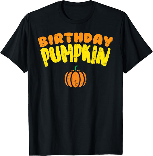 Birthday Pumpkin Born On Halloween Costume Party Gift Boys T-Shirt