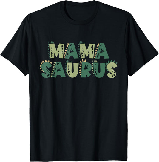 Mama Saurus Matching Family Birthday Dinosaur Men Women Kids T-Shirt