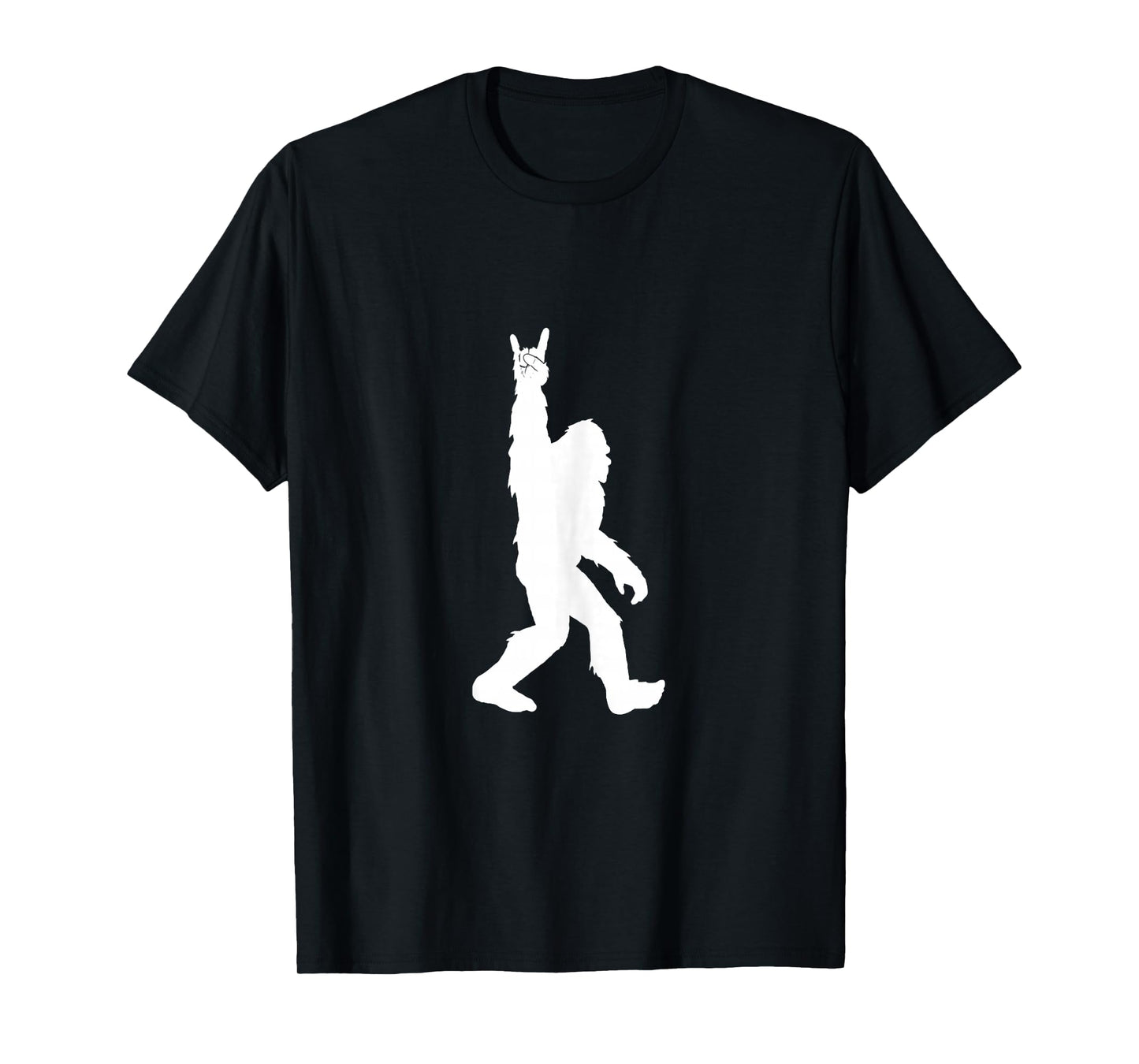 Funny Bigfoot Rock and Roll Tshirt for Sasquatch Believers Tank Top