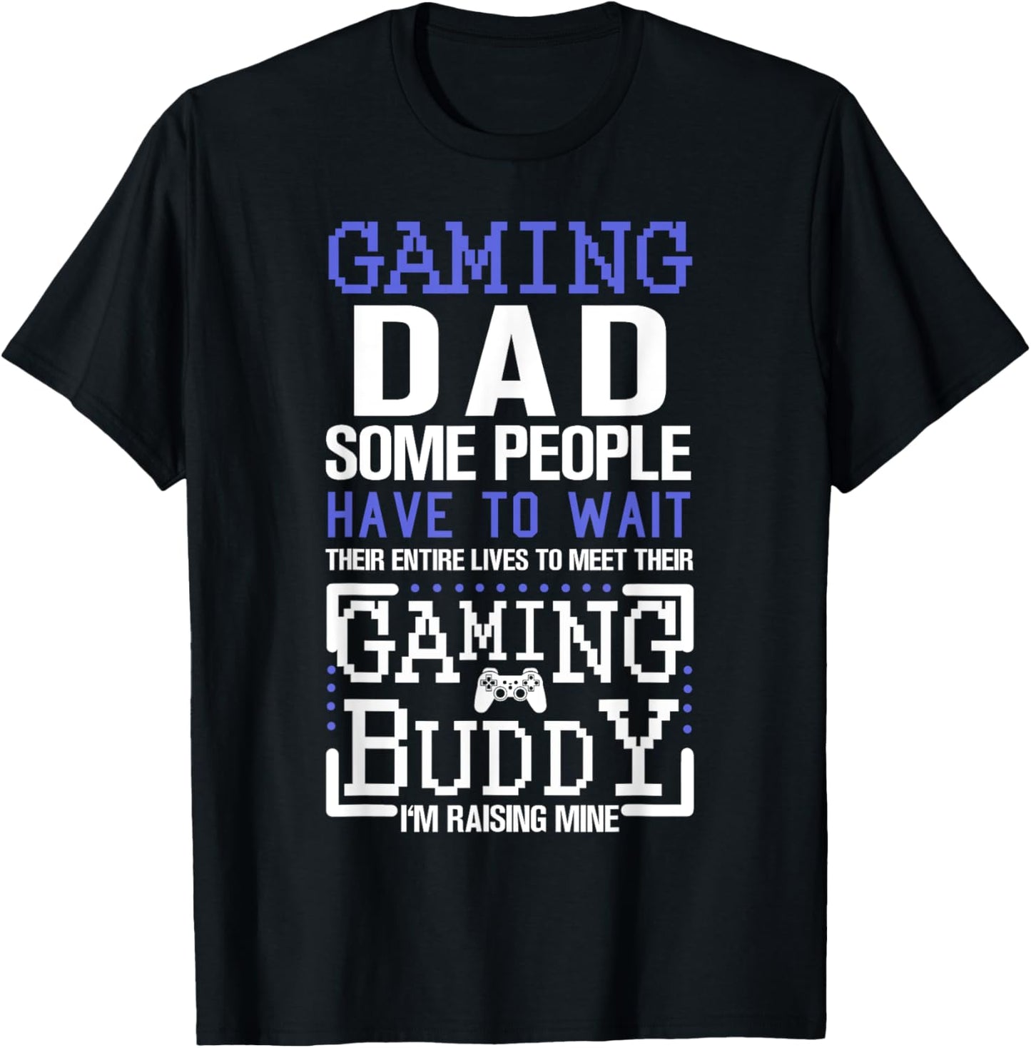 Gaming Dad Funny Father Kid Matching T-Shirt