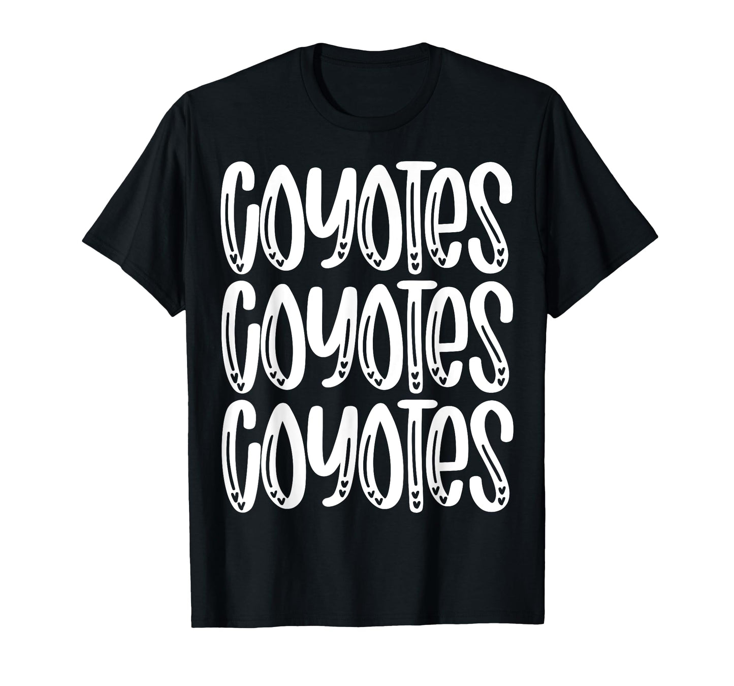 Coyotes Repeating School Spirit T-Shirt
