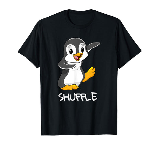 Shuffle dancing penguin Shirt Shuffle Dance Music Techno T-Shirt