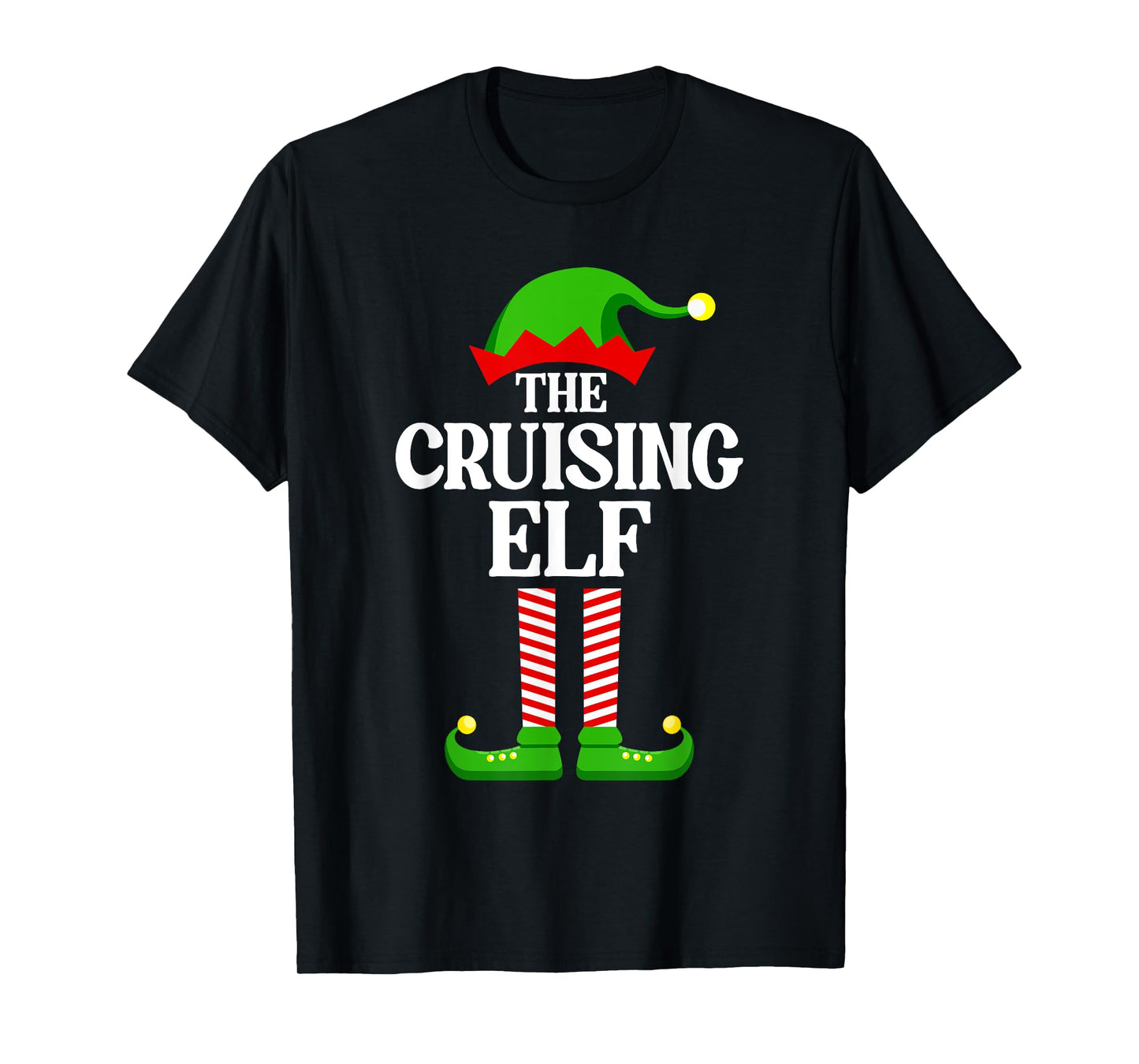 Cruising Elf Family Matching Group Funny Christmas T-Shirt