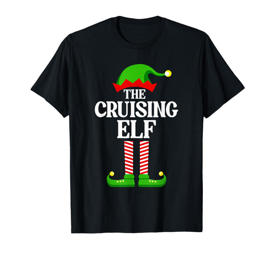 Cruising Elf Family Matching Group Funny Christmas T-Shirt