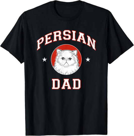 Persian Cat Dad T-Shirt