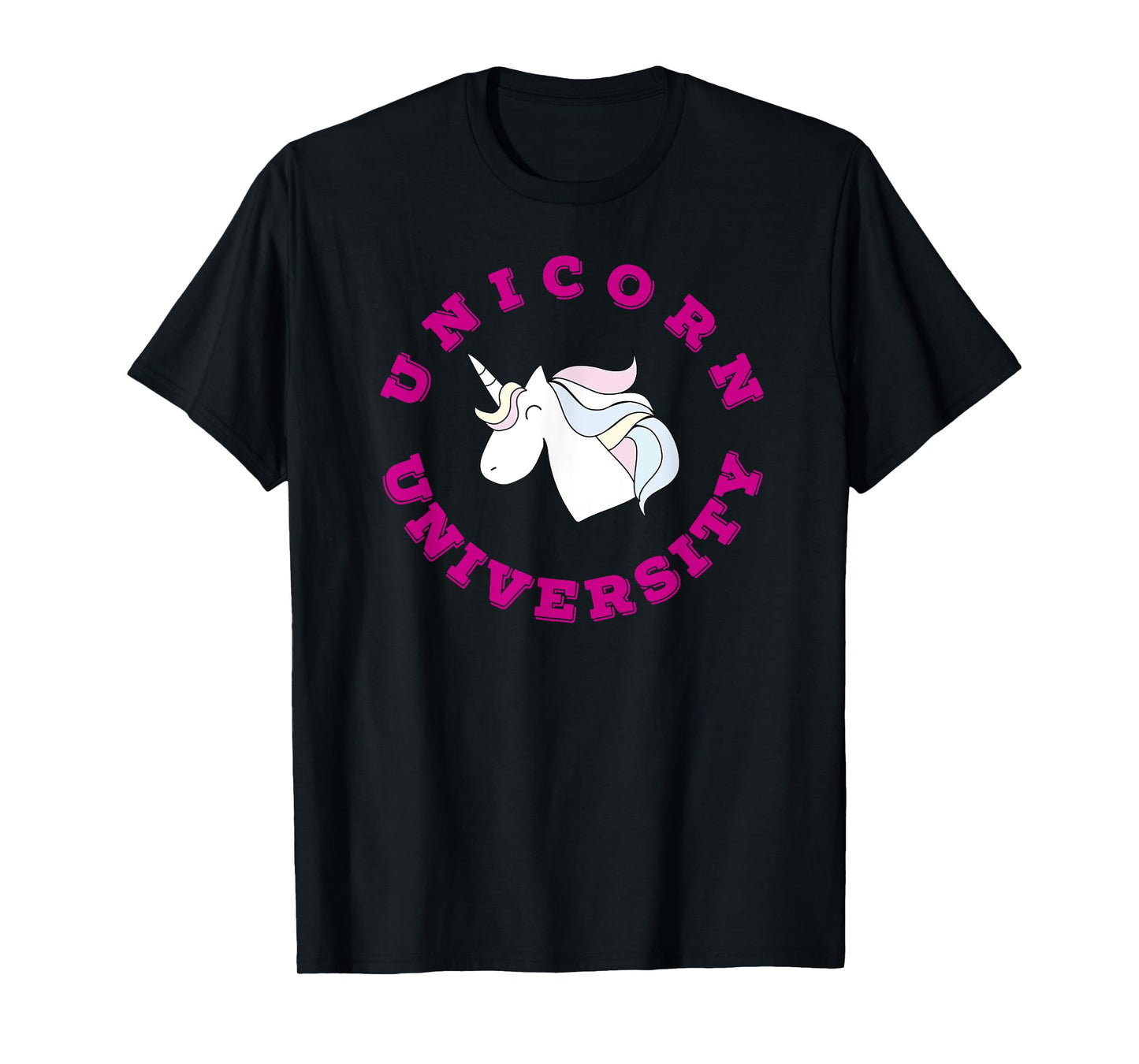 Unicorn University Tshirt Cute Funny Cool Tee T-Shirt