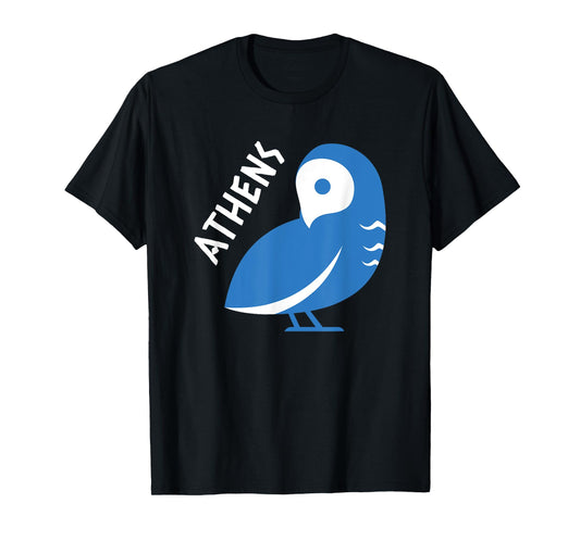 Athens t-shirt cute Owl Greece Souvenir T-Shirt