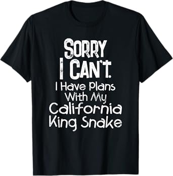 California King Snake Shirt Vintage Tee Pet Snake Lover T-Shirt