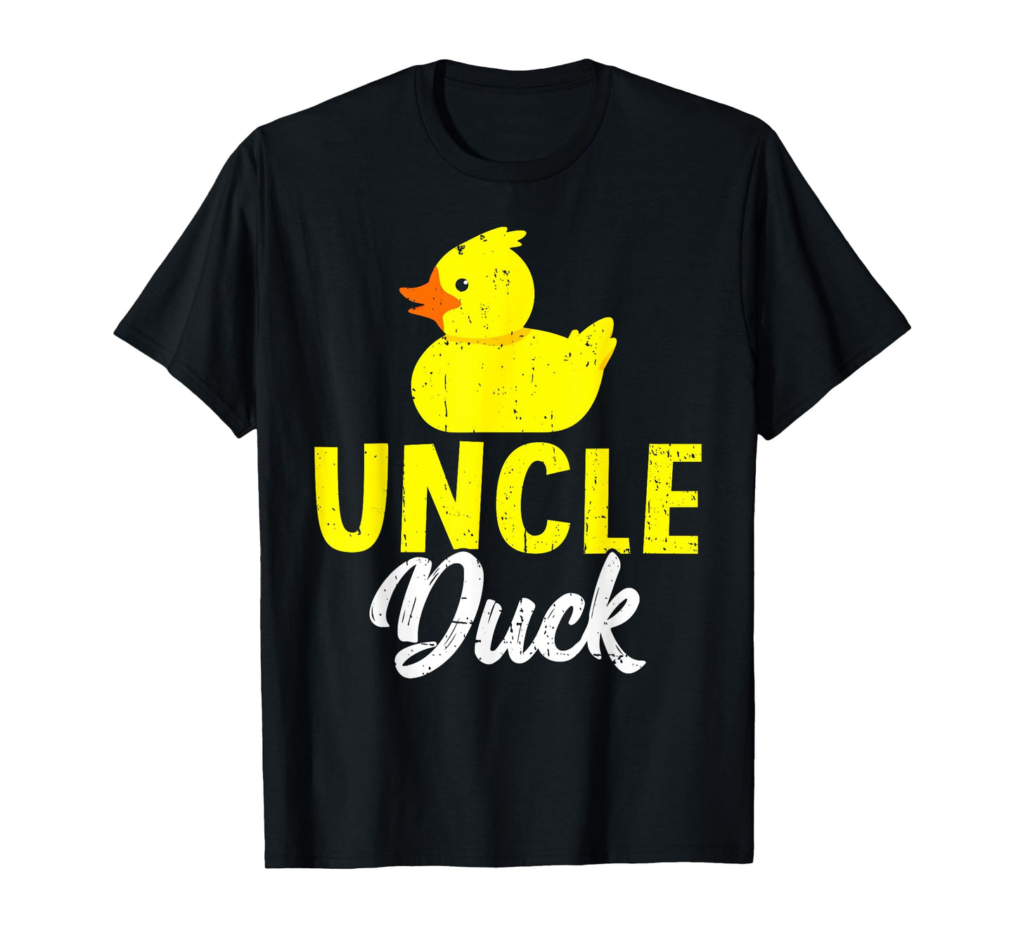 Cute Duckling Duckies Lover Funny Uncle Duck Father's Day T-Shirt