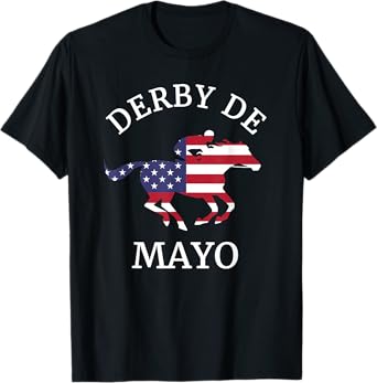 Derby De Mayo T-Shirt, Funny, Cinco De Mayo, Horse Race T-Shirt