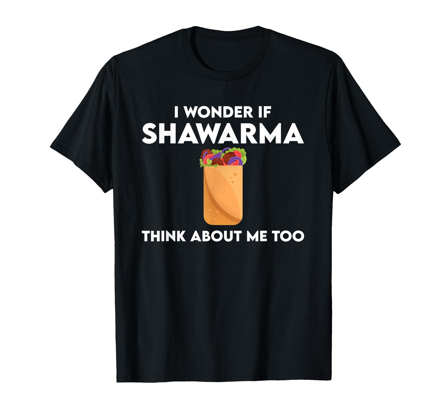 Funny Shawarma Lover Outfit Arab Kebab Dish T-Shirt
