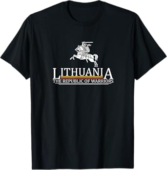 Lithuanian Flag Coat of Arms Knight T-Shirt T-Shirt