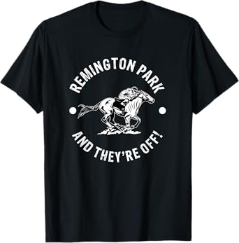 Remington Park Racetrack Horse Racer Fan Equestrian OK Derby T-Shirt