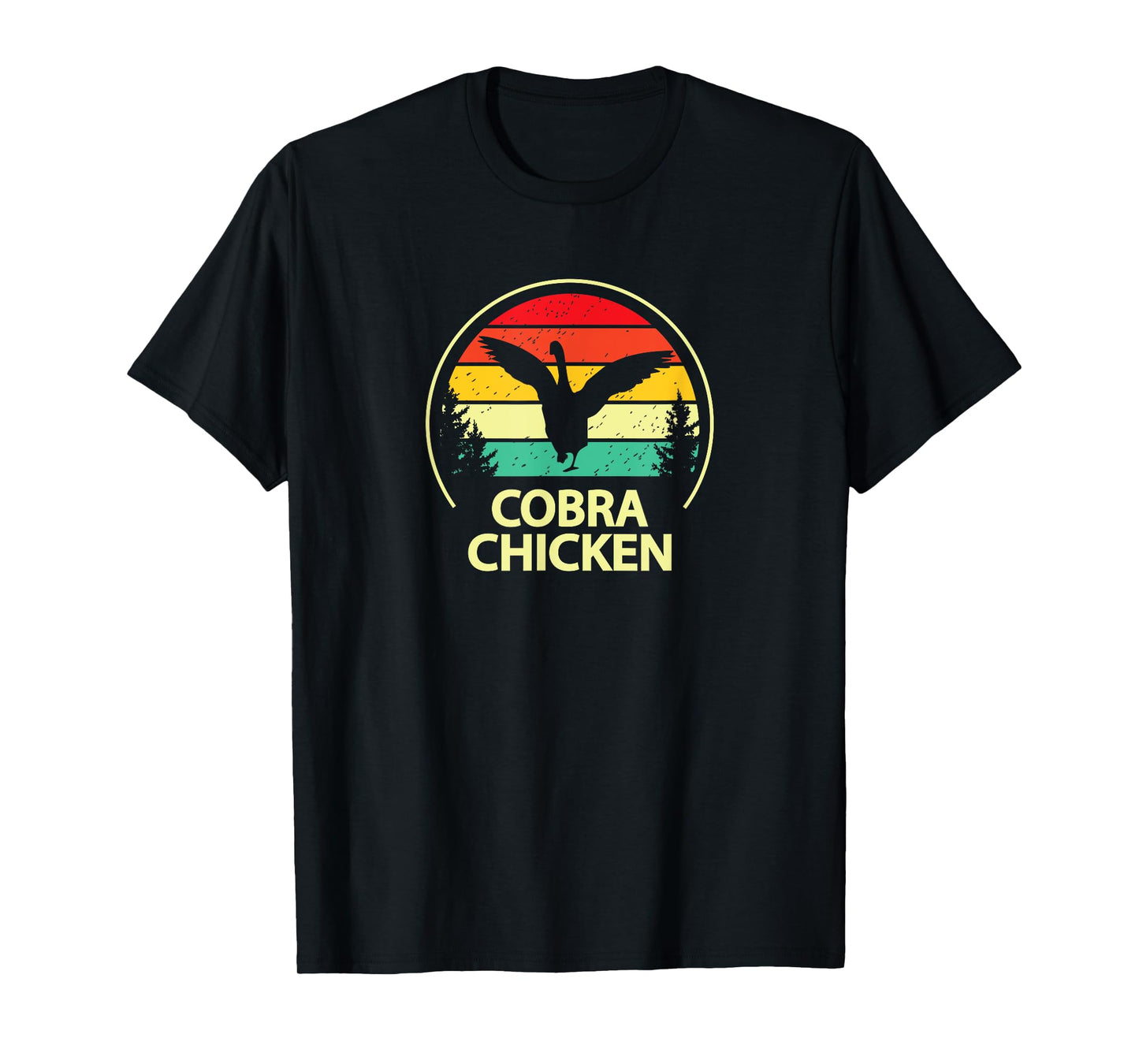 Funny Retro Vintage Cobra Chicken Goose Lover T-Shirt