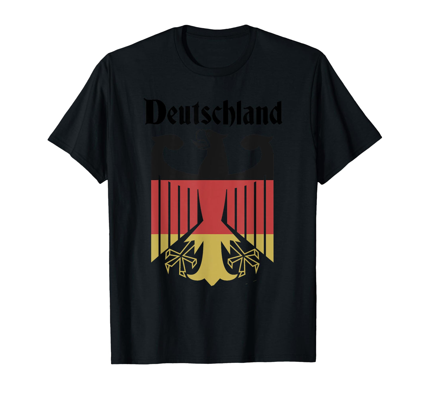Deutschland German Flag Eagle Coat of Arms Crest Oktoberfest T-Shirt