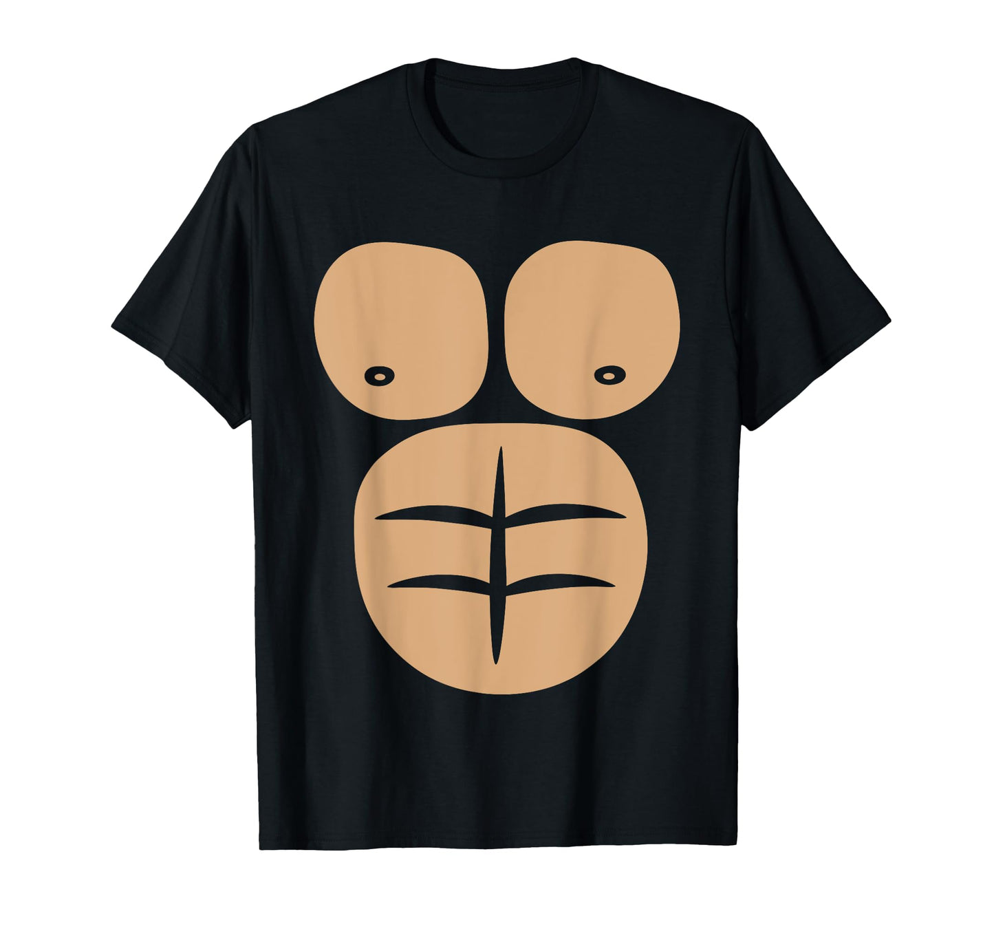 Monkey Costume Halloween Animal T-Shirt