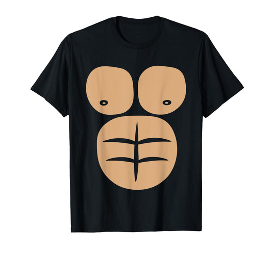 Monkey Costume Halloween Animal T-Shirt