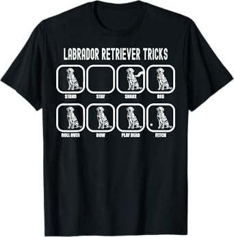 Labrador Retriever Tricks T-Shirt