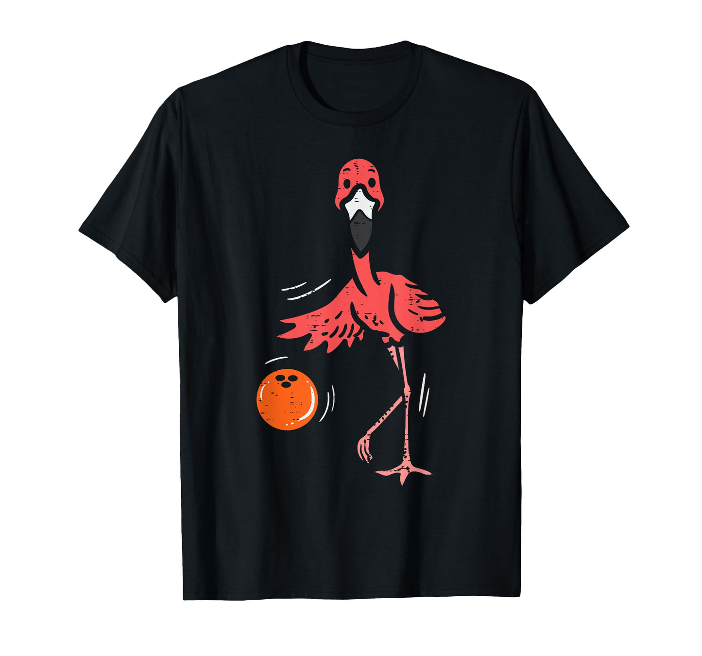 Bowling Flamingo Bowling Player Boys Girls Kid Toddler Youth T-Shirt