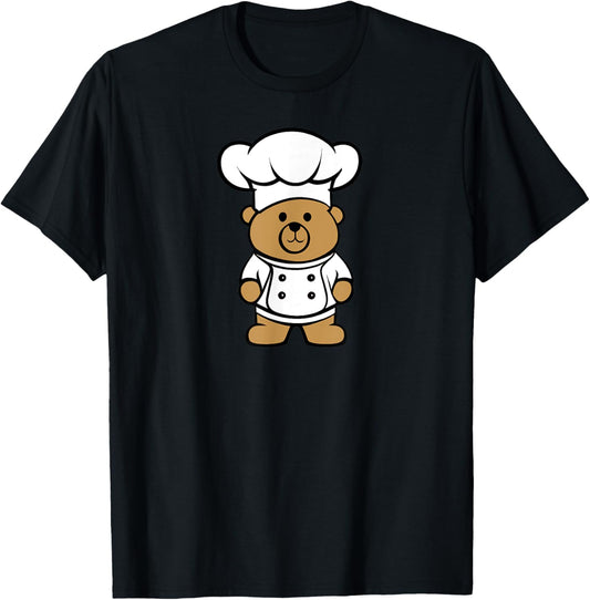 Chef Bear - Cute Bear In A Chef's Hat Bear Chef T-Shirt