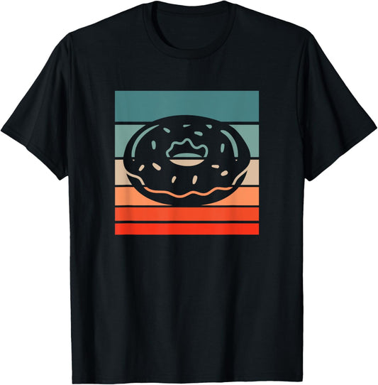 Donut Retro Style Vintage T-Shirt