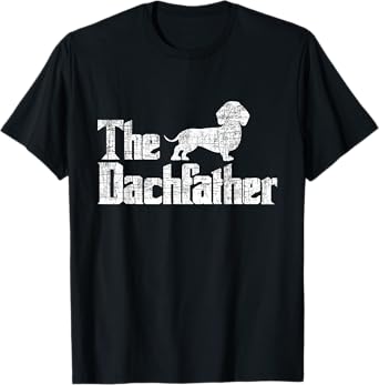 The Dachfather - Dachshund Father's Day Pet Dog Lover Men Women Kids T-Shirt