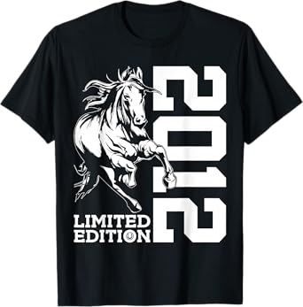 RIDING 13TH BIRTHDAY HORSE LIMITED EDITION 2012 RIDER T-Shirt