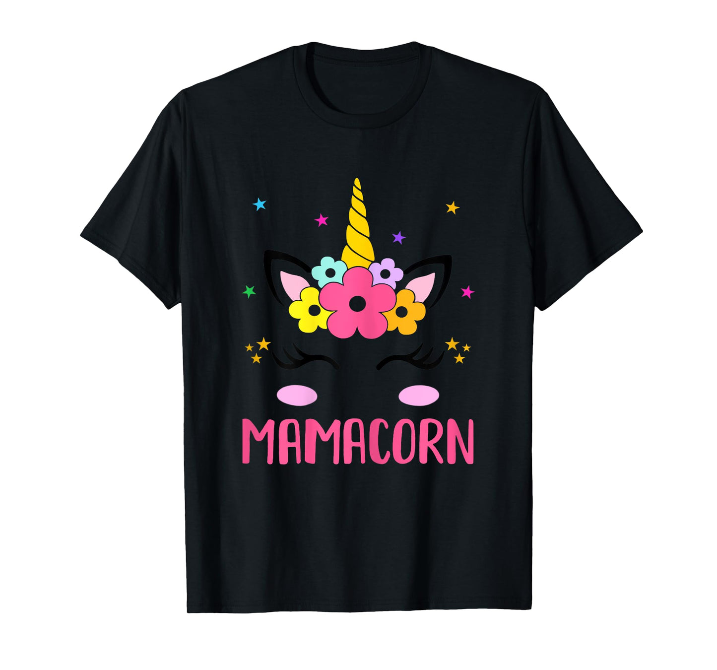 Funny Mamacorn Unicorn Costume Mom Mother's Day T-Shirt